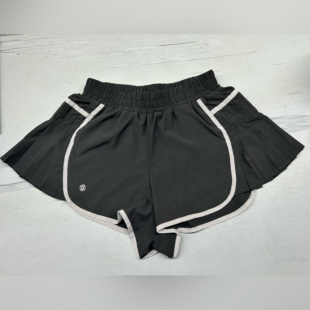Simply Southern Youth Girls Athletic Shorts Black Medium NWOT